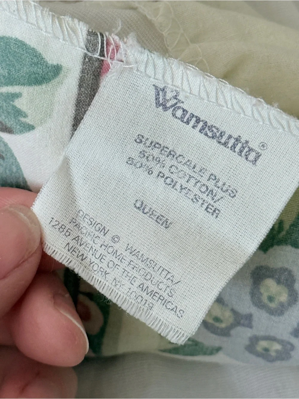 Wamsutta Cottagecore Bouquet Bedskirt Queen
